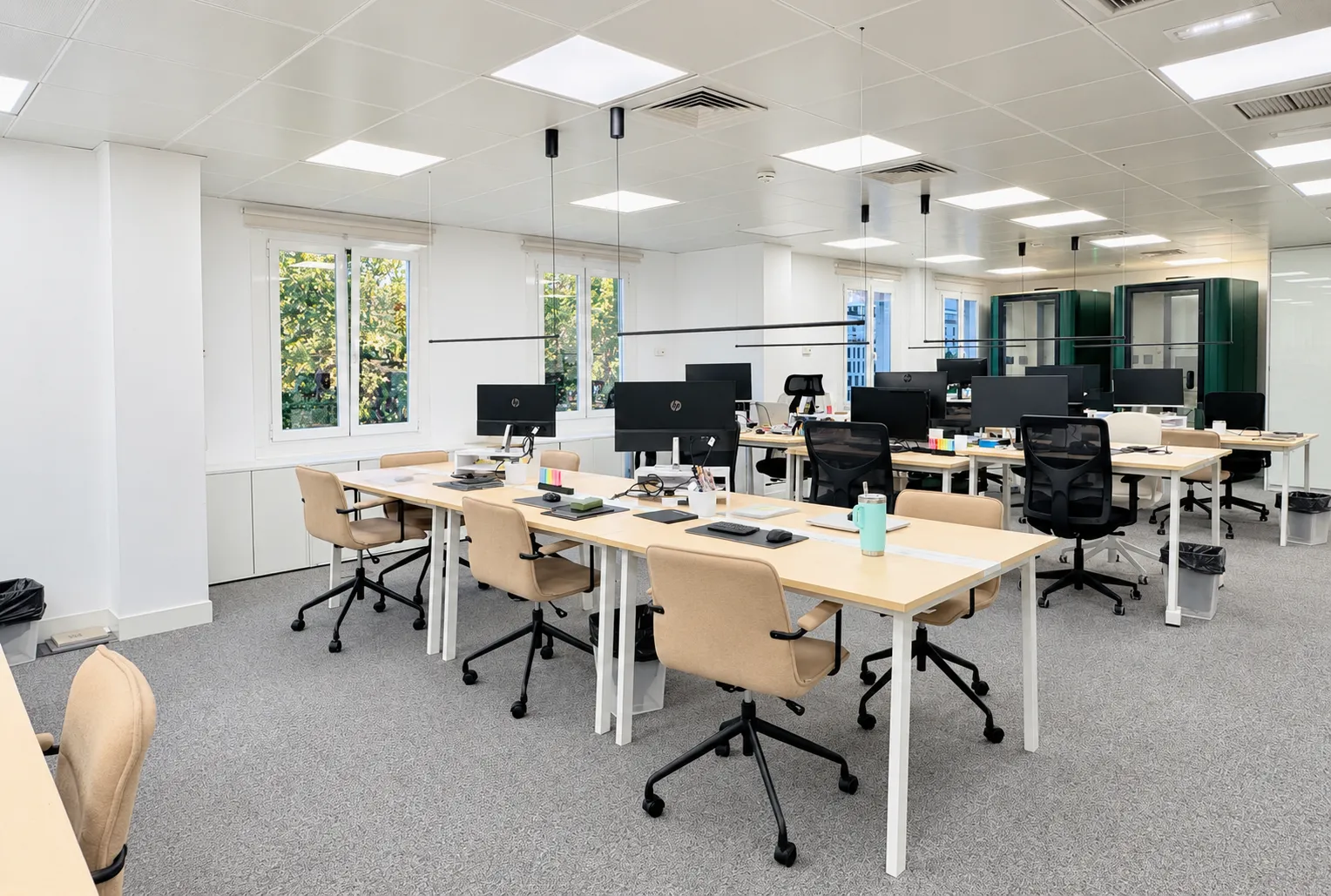 Traditional lease office in Recoletos · Paseo de Recoletos 16 · Current fit-out · workstations